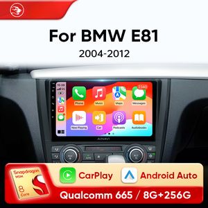 BMW 1シリーズE81 E82 E87 E88のCar DVDラジオマルチメディアプレーヤー2004-2012 Android 12 Auto Wireless CarPlay DSP 2 DIN