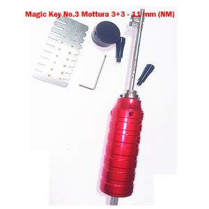 Haoshi Magic Key LockPick No.3＃3 Mottura 3+3-11 mm（nm）for double bit locks lock decoder Factory China Supplier Locksmith