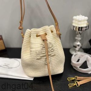 Designer Bag Luxury Bag Shoulder Bag Woven Bucket Womens Large Capacity Handbag Brand Letter Plush Handbag Shopping gift