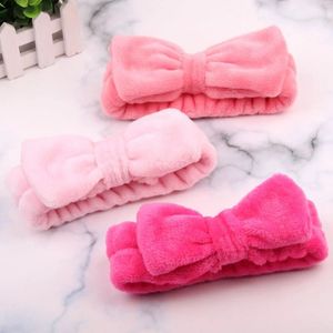 Coral Fleece Soft Headband Cross Top Kont Hairband Elastic Hair Band For Women Girls Wash Face Turban Headwear Hair Accessories