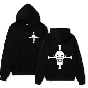 Men's Hoodies Sweatshirts A white beard anime hoodie printed jacket autumn and winter wool for men women in Q240522