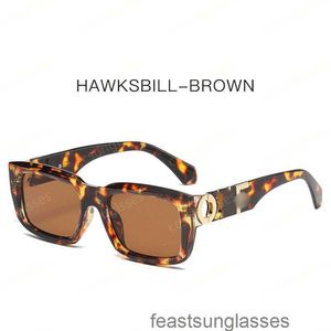 Off Whitesun Glasses Солнцезащитные очки в стиле квадратный бренд OW Sunglass Arrow x рама