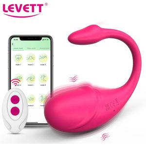 Беспроводное приложение удаленное яичное вибратор. Носимый Bluetooth Kegel Vaginal Ball Clitoris g Spot Anal Dildo Sex Toys для женщин 240507