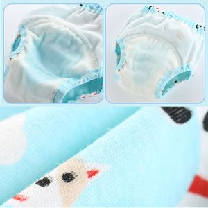 3pcs fofos de fraldas de pano de bebê reutilizáveis lutas laváveis crianças crianças calças de treinamento curto de algodão