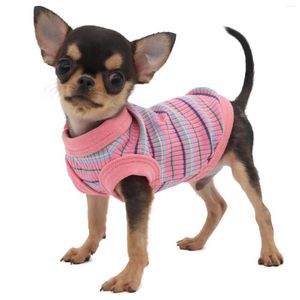 Colete de camisa de costela para cachorro para cães pequenos chihuahua puppy roupas tanque de tanque