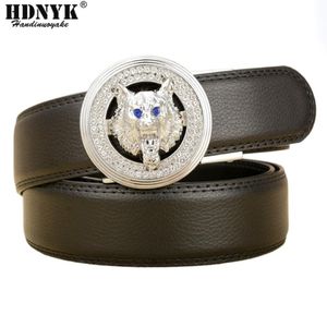 Wolf Brand Designer Belts Men High Quality Automatic Belt Leather Girdle Casual Waist Strap With Heah Buckle 239t