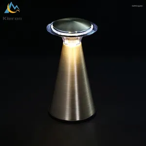 Table Lamps Touch Switch Battery Bar KTV Modern Cordless Chargeable Portable Night Light Bedroom Bedside Decor Led Lights