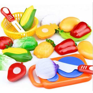 Küchen spielen Lebensmittel Küchen spielen Food Childrens Playhouse Toys Schneiden Obst Plastik Gemüse Küche Baby Klassiker WX5.2169524