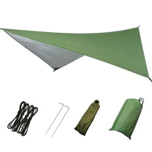 Waterproof Tent Tarp Outdoor Camping Hammock Ultralight Travel Canopy Sunshade Floor Mat Garden Beach Awning Sun Shade 240522
