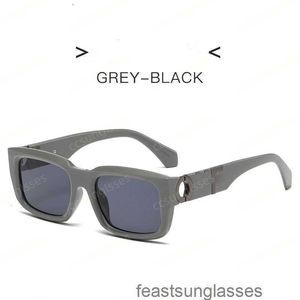 Off Whitesun Glasses Солнцезащитные очки в стиле квадратный бренд OW Sunglass Arrow x рама