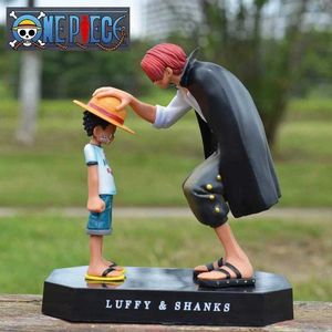 Action Toy Figures 18 cm One pezzo Luffy Action Figure Modello Modello Monkey PVC Monkey D. Luffy Figure One Piece Anime Statue Modello Ornamen Birthday Regali T240521