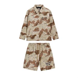 Men's Designer tracksuit Spring Camouflage Jacket Coat Beach Shorts Set Letter Printed Loose Casual Sweat Suit