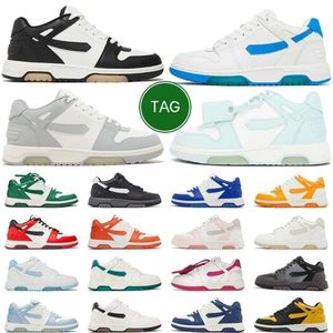 Poza biurem projektanckie buty wierzchołki czarny zielony talerz skórzany Casaul Chaussure Specjalny szary różowy spacer Sports Sneakers Women Mens Treners Dh