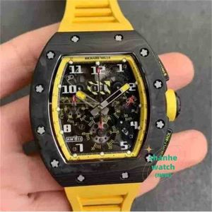 RM Watch Date Luxury Wristwatch Zun Watch Mechanical Mens RM035 Skull RM67-02 R Tourbillon Es