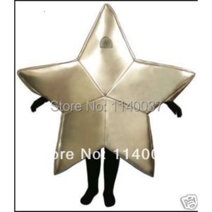 Golden Super Star Mascot Custom Cartoon Mascotte Kostium Kostium fantazyjny kostium maskotki