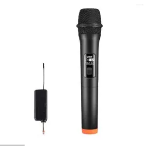 Microphones Rechargeable Wireless Microphone Dynamic Handheld High Sensitivity Mic Karaoke For Wedding Club Audio Amplifiers