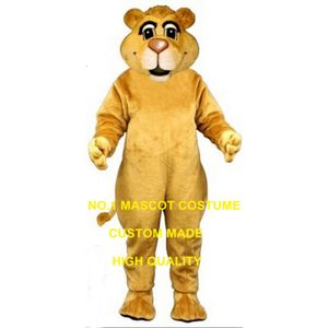 Młody Lion Mascot Costume Professional Custom Realist Liwa Kostiumy anime Karnawałowe zestawy do sukienki 2791 Kostium maskotki