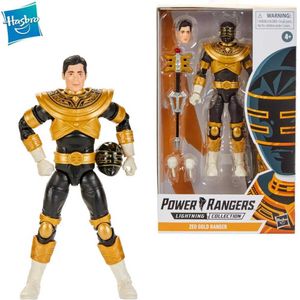 Transformation Toys Robots Lightning Collection Zeo Gold Ranger Action Figure Model Toy Collection Hobbies Prezenty Y240523