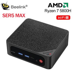 Beelink mini pc ser5 max amd ryzen 7 5800h ddr4 32g 500g nvme ssd mini computer