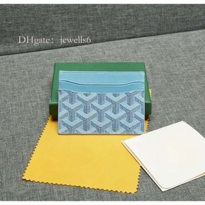 Дизайнер карт кошелек Mini Wallet Держатель Mens Designer Designers Женщины кошельки Key Pocket Interior Slot с коробкой высшего качества подлинного кожаного держателя 46 держателя S S