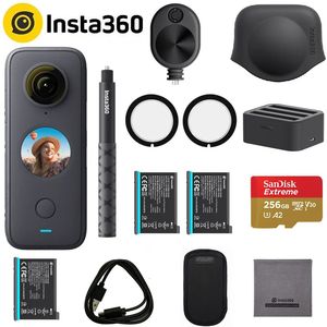 Insta360 One X2 Action Camera 5.7K Video 10m Su Geçirmez Akışstat Stabilizasyon Insta 360 One X 2 Spor Kamerası 240522