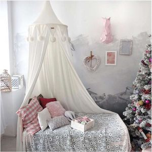 INS Kinder Haushalt Haarbirne Sommer Baby Hanging Dome Nets Bett Vorhangspiel Zelt Europa Art Style Style