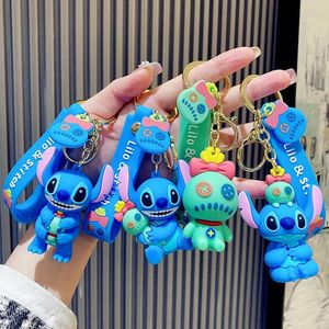 keychains woman Designer keyrings accessories Creative silicone figure key chain for women Fashion cartoon figure car backpack key chain ring pendant 02