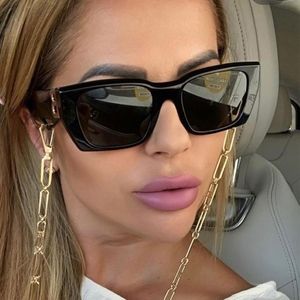 Sonnenbrille 2021 Mode kleine quadratische Frauen Vintage -Marke Designer B Sonnenbrille Weibliche Unique Show Shades 266J