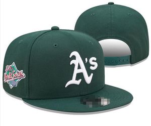 2024 Athletics Baseball Snapback Sun Oakland Caps Champions World Series Men Men Football Hats Hats Snapback Strapback Hip Hop Sports Hat Mix Order A0