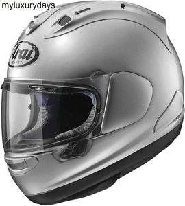 Arai Corsair-x Solid Street Street Street Мотоциклетный шлем-алюминиевый серебряный/небольшой унисекс-мотоцикл-шлем одобрил уличный гоночный шлем с графиком