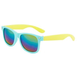 새로운 어린이 UV 보호 선글라스 패션 화려한 해변 선글라스