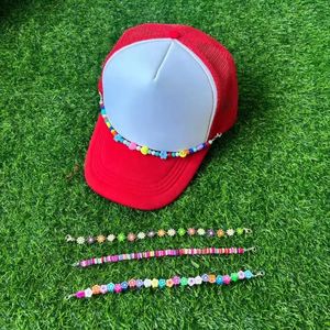 2024 Fashion detachable acrylic truck driver hat chain hat accessories