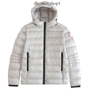 Jaqueta de ganso Crofton Capuz Casaco Mass ganso Parka Duck White Down Jackets EssentialSclothing Winter Outwear