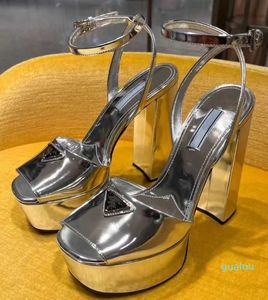 2024 High Heels Sandals 140mm نساء مصمميات الفاخرة لباس حذاء
