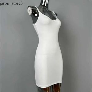 Highquality Designer Womens Dresses 2024 Summer New Models Luxurygoods Fashion Sexy Dress Suspender V-Neck Buttocks Slimming Sleeveless Sexy Mini 49