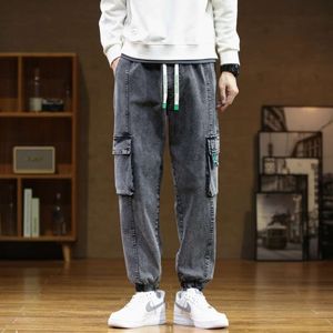 Autumn Spring New Instagram Big Size Fat Jeans Loose and Casual Korean Edition Trendy Feet Pants Men s