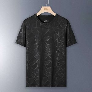 Summer mens T shirts Tees Designer shirt breathable quick drying solid color sportswear printed round neck men T-shirt ice silk short sleeve a3c 36bf2