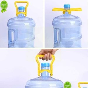 Water Bottles Double Pail Bucket Plastic Bottled Handle Energy Thicker Lifting Saving Use Carri Drop Delivery Home Garden Kitchen Di Dhix9