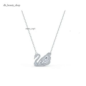 Swarovskis Necklace Designer Luxury Fashion Women Original Quality Pendant Necklaces with Crystal Flexibility and Collar Chain Bouncing Heart top quality 954
