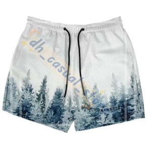 Men's Shorts KINETIC Brand Summer Mens Sports Fitness Running Basketball Short Pants Quick Dry Mesh Trend Jogger Beach Casual 202