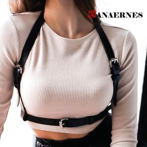 Belts Women Sexy Garters Faux Leather Body Bondage Cage Sculpting Harness Goth Harajuku Suspender 187s
