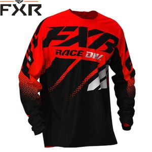 Мужские футболки Motocross рубашка MTB FXR Racing вниз по склону Джерси Эндуро Эндуро.