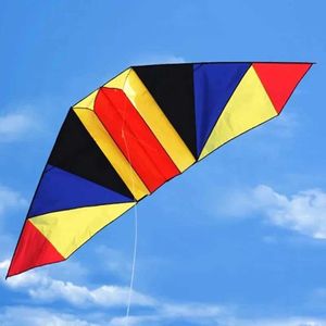 Acessórios de pipa 3m Glider Kite Toys Fly Ripstop Nylon Kite Sports Outdoor Crianças Linha de pipa Weifang Bird Kite Factory Ikite Eagle