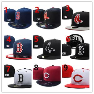 Gorące męskie czapki baseballowe designerskie czapki damskie zamontowane czapki modne litery fedora paski Męskie czapki czapki casquette rozmiar 7-8 l20