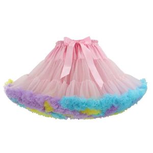 Röcke Röcke heißes Mädchen Tüll Rock Baby Kleidung Tutu Pettiskirt Rock Mode Mädchen Kleidung Prinzessin Kleidung Mädchen Kleidung WX5.21