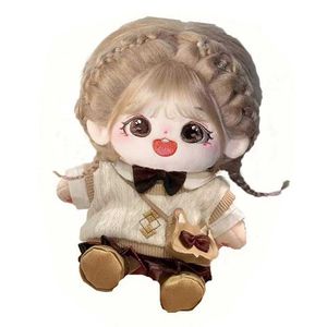 Dolls Dolls 20cm Kawaii Plush Cotton Doll Idol Fill Superstar Character Doll No Attribute Lily Cotton Doll Can Change Clothes Childrens Gifts S2452202 S2452307