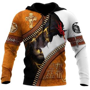 Męskie dresy wiosenne jesień męskie modne bakeatous Jezus Cross Wzór 3D Druk duże bluzy Bluzy wolne unisex pullover odzież t240523