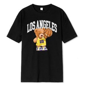 Лос-Анджелес 23 Баскетбольный плюшевый медвежь