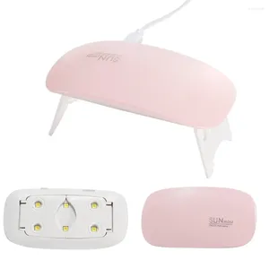 Nageltrockner Sonne Mini 6W UV LED LAMP TROCKER TROLLABLICHE USB -Kabelgel Politur Prime Gift Art Maniküre Maschine für Nägel