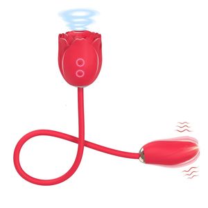 Розовая игрушка самка G-Spot 5 всасывание 7 режим вибрации